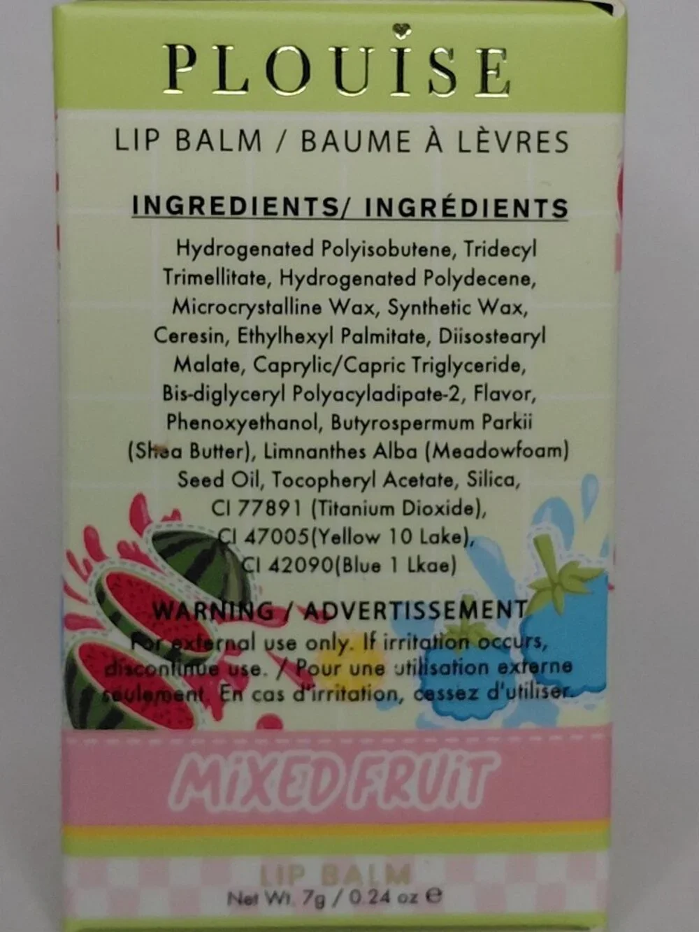 P.Louise - Bad B❤︎tch Energy Keychain Lip Balm - Mixed Fruit